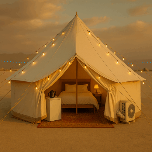Camping: Shiftpod/Glamping Tent